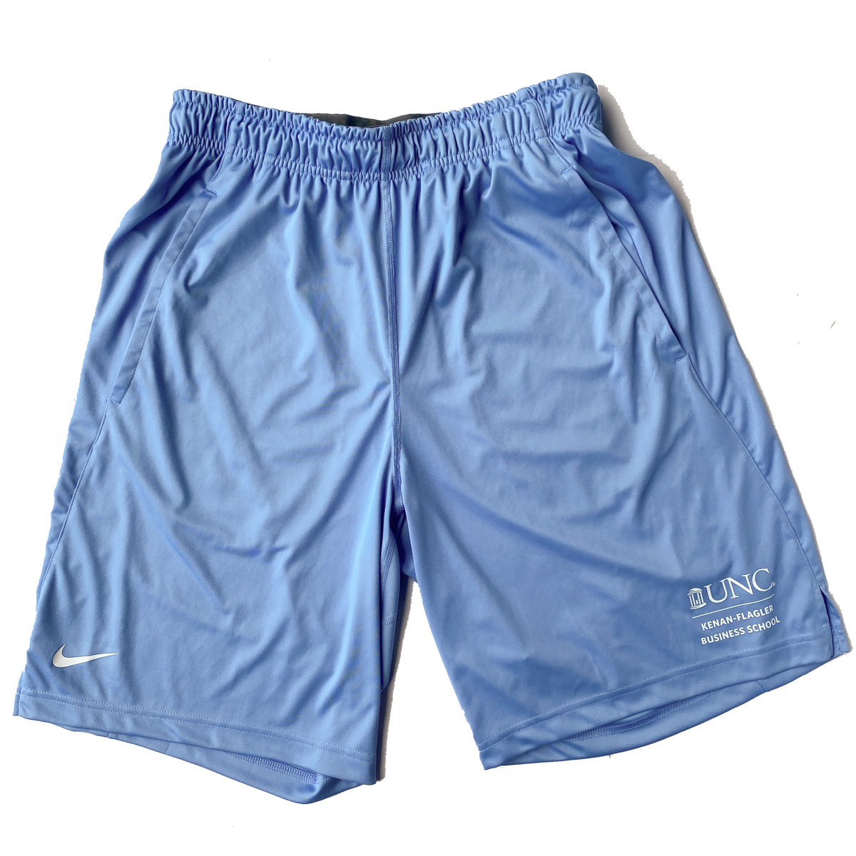 light blue athletic shorts